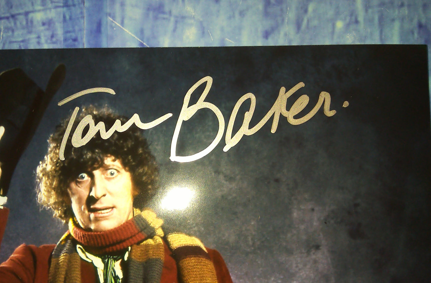 Tom Baker Hand Signed Autograph 8x10 Photo Doctor Who COA