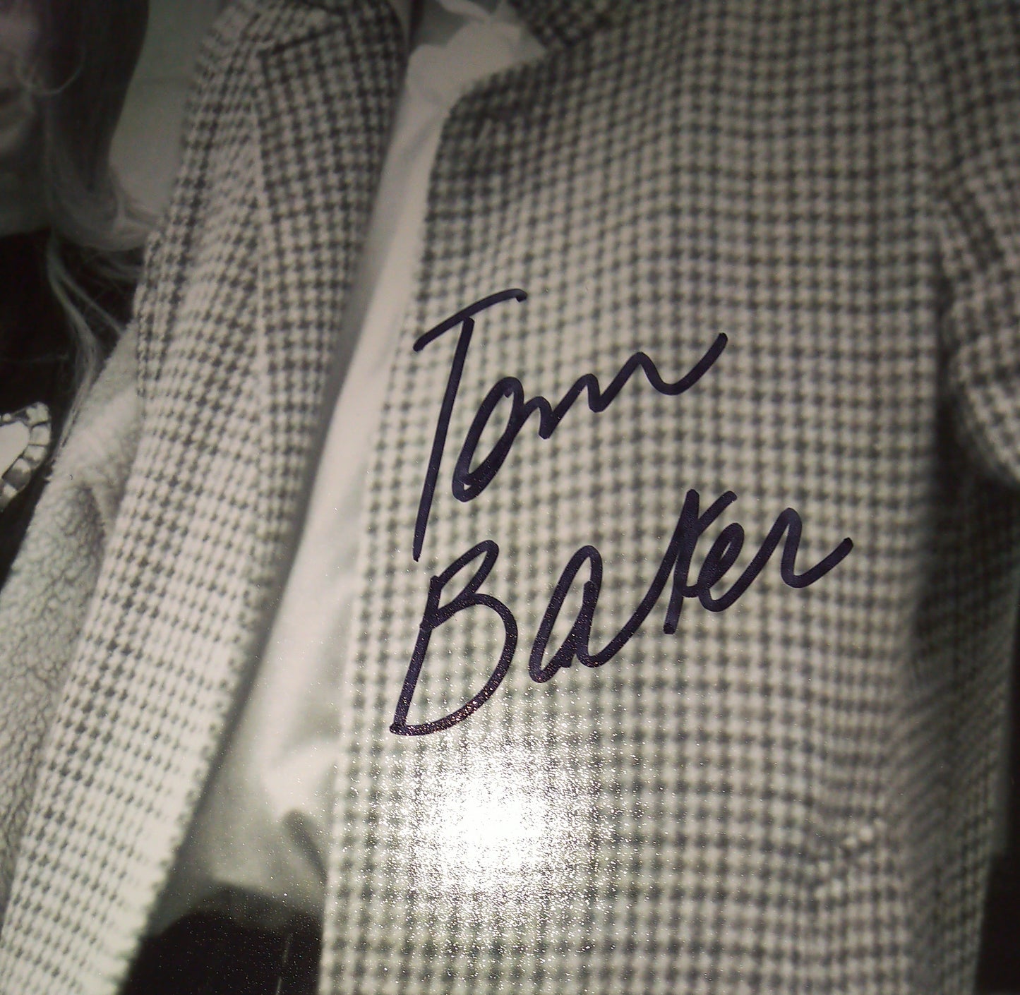 Tom Baker Hand Signed Autograph 8x10 Photo Doctor Who COA