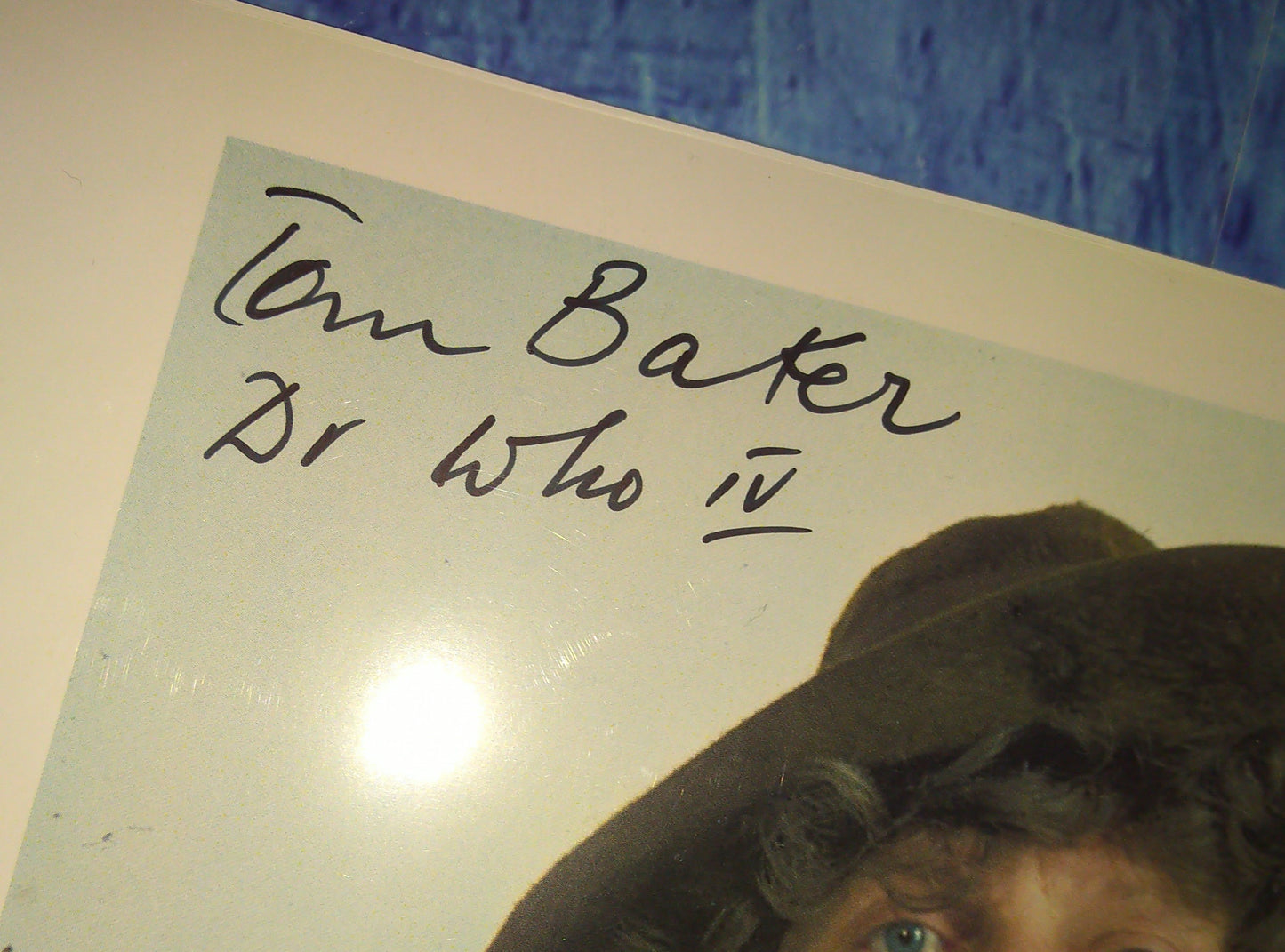 Tom Baker Hand Signed Autograph 8x10 Photo Doctor Who COA