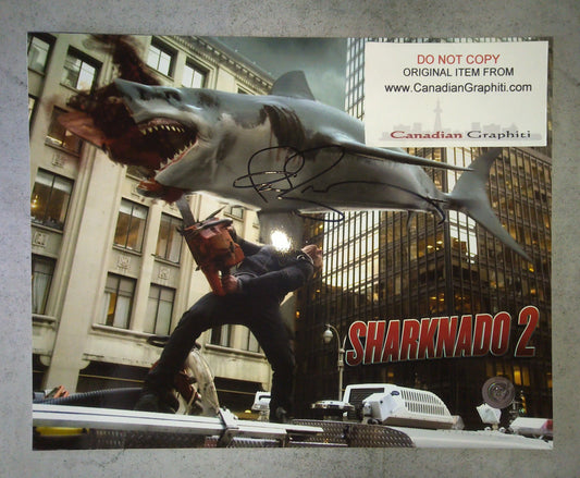 Ian Ziering Hand Signed Autograph 8x10 Photo COA Sharknado