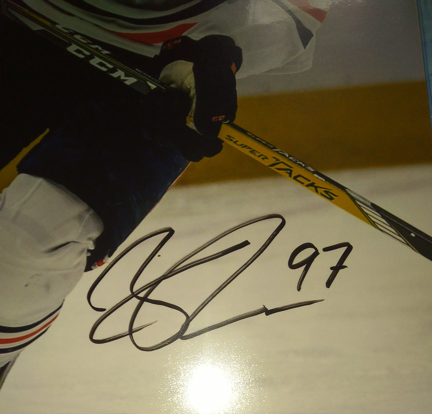 Connor McDavid Hand Signed Autograph 8x10 Photo COA Edmonton Oilers