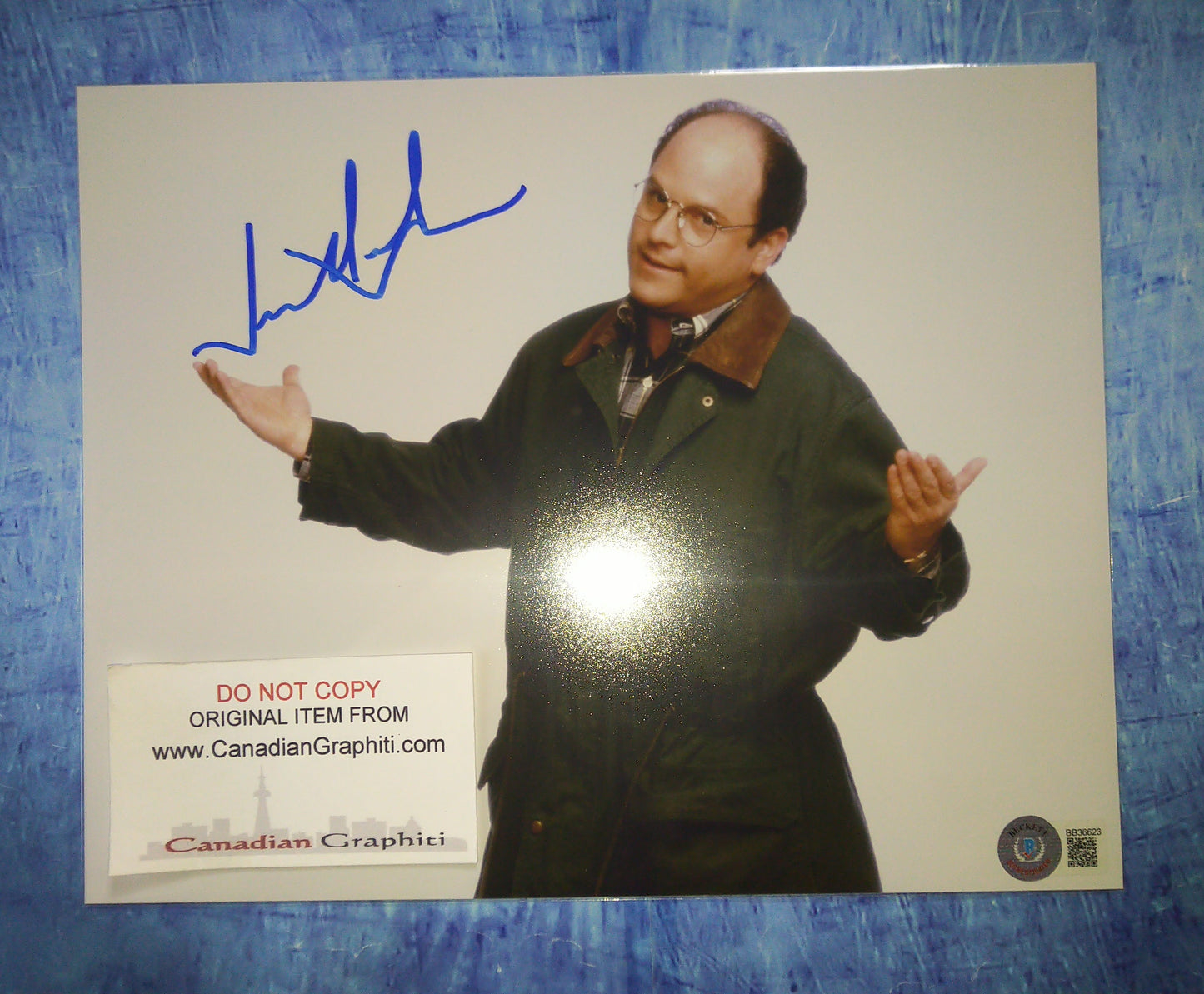 Jason Alexander Hand Signed Autograph 8x10 Photo COA