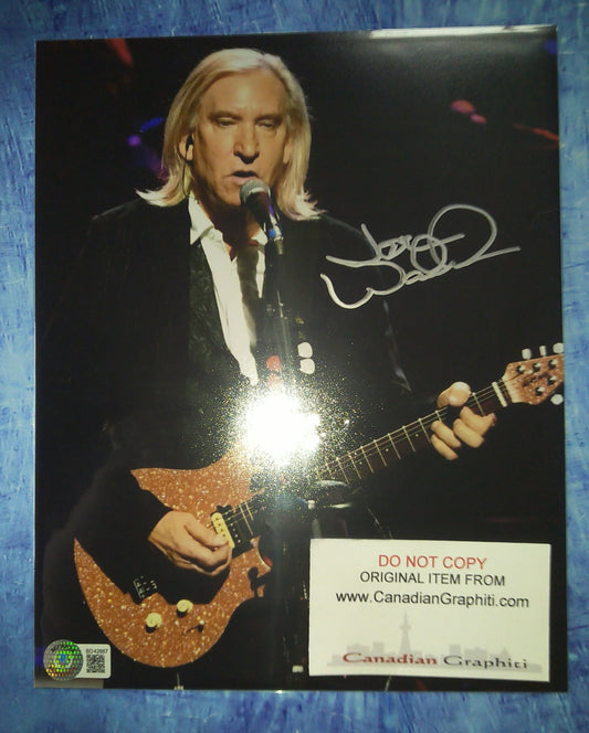 Joe Walsh Hand Signed Autograph 8x10 Photo BAS COA The Eagles