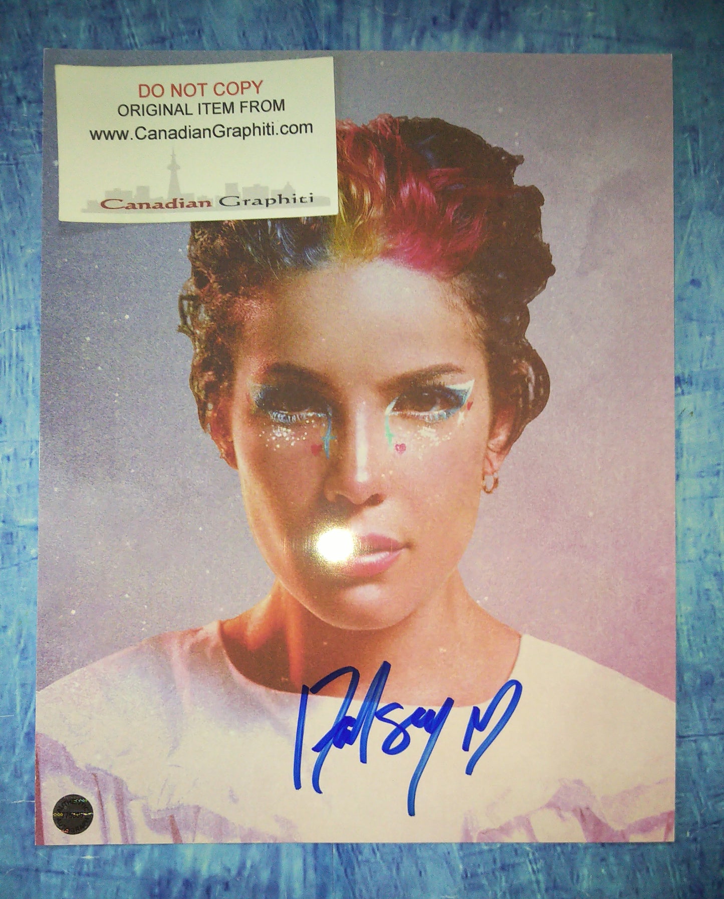 Halsey Hand Signed Autograph 8x10 Photo COA