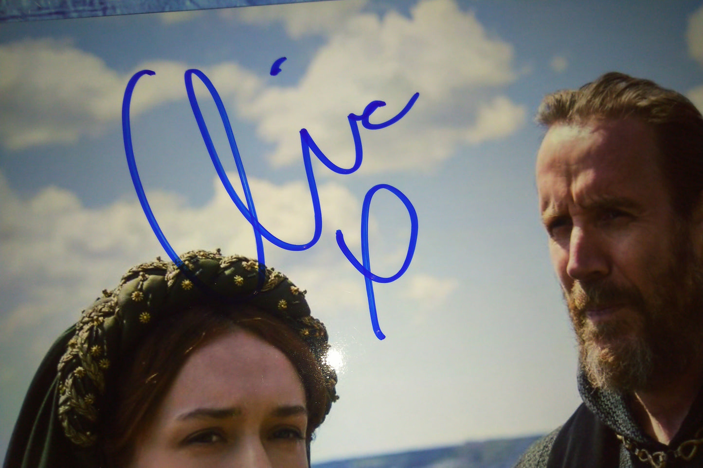 Olivia Cooke & Rhys Ifans Hand Signed Autograph 8x10 Photo COA House Of The Dragon