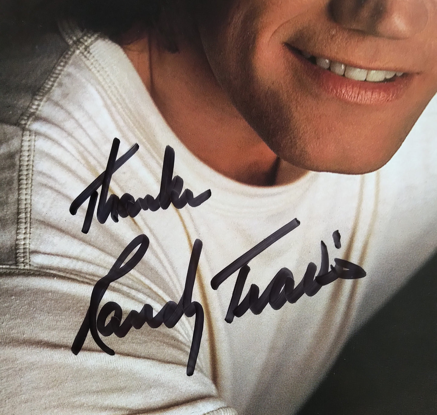 Randy Travis Hand Signed Autograph 8x10 Photo COA