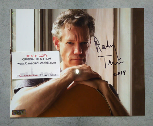 Randy Travis Hand Signed Autograph 8x10 Photo COA