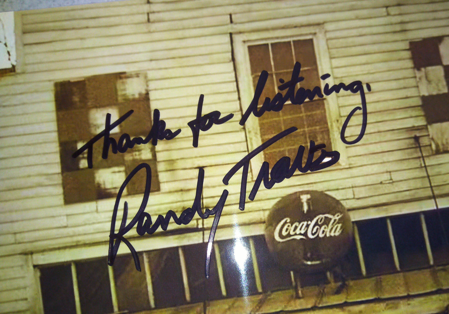 Randy Travis Hand Signed Autograph 8x10 Photo COA