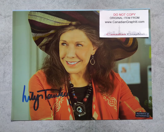 Lily Tomlin Hand Signed Autograph 8x10 Photo COA Grace & Frankie