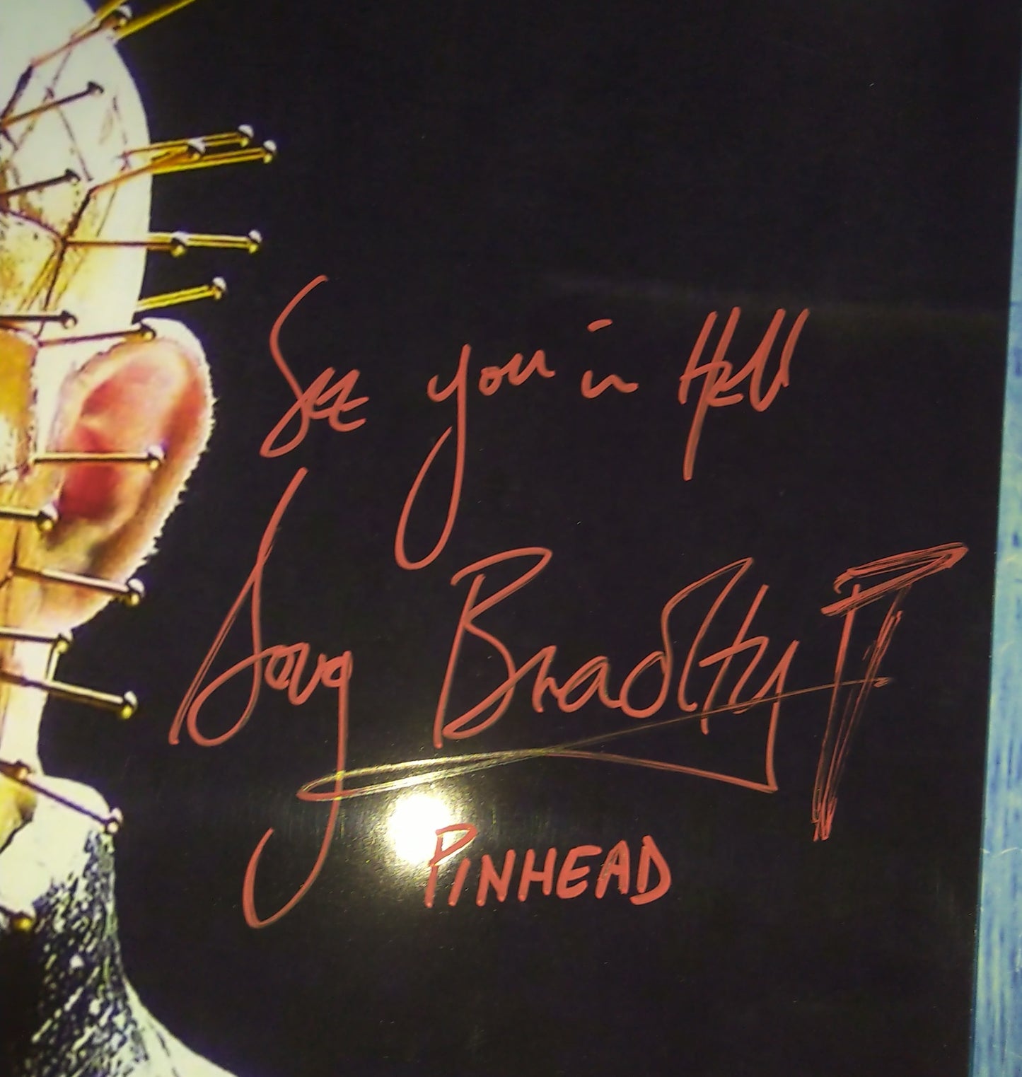 Doug Bradley Hand Signed Autograph 8x10 Photo COA Hellraiser