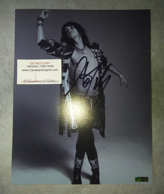 Steven Tyler Hand Signed Autograph 11x14 Photo COA Aerosmith