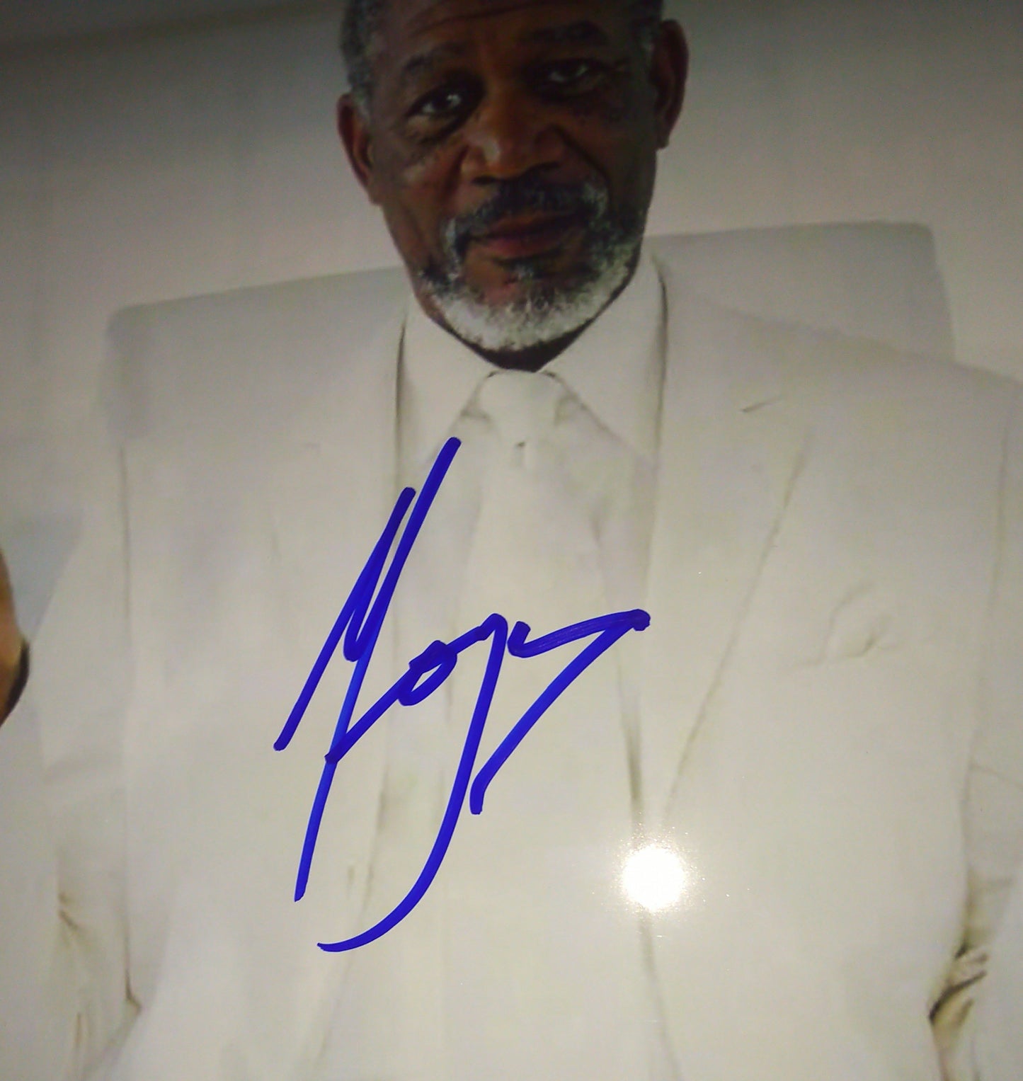 Morgan Freeman Hand Signed Autograph 8x10 Photo COA