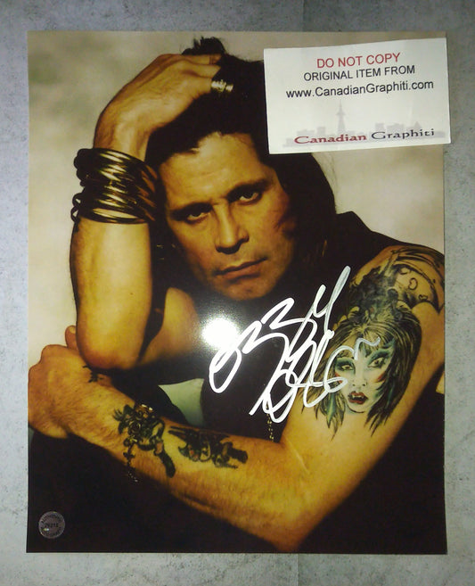 Ozzy Osbourne Hand Signed Autograph 8x10 Photo COA