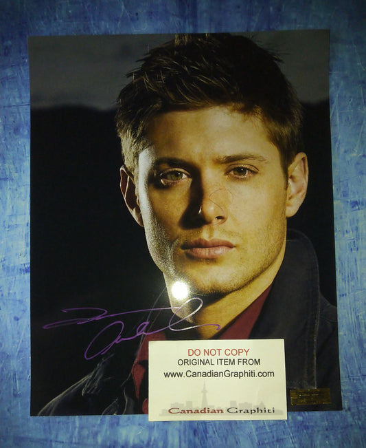 Jensen Ackles Hand Signed Autograph 8x10 Photo COA