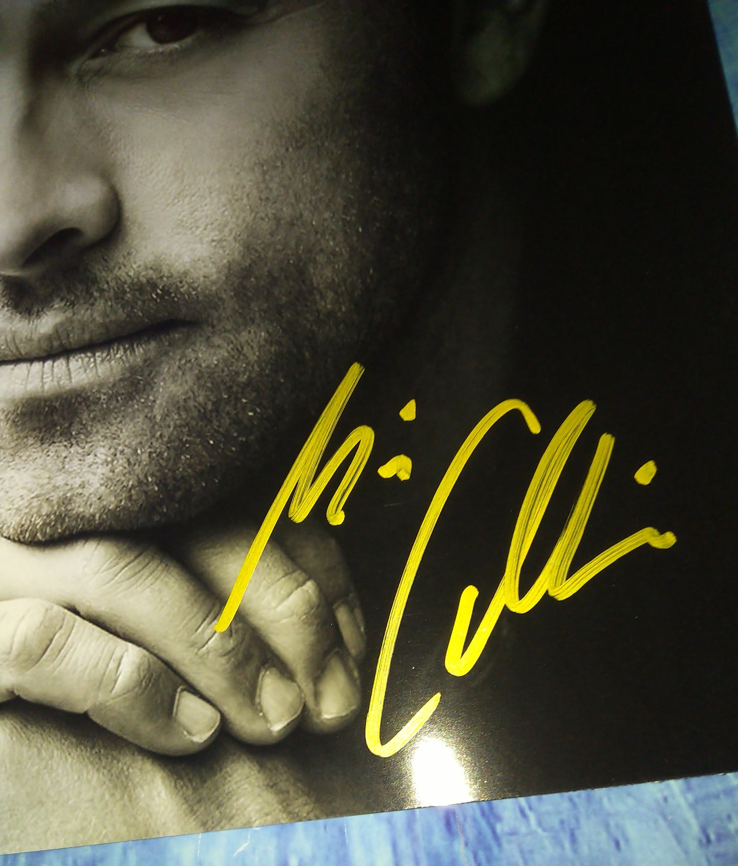 Misha Collins Hand Signed Autograph 8x10 Photo COA Supernatural