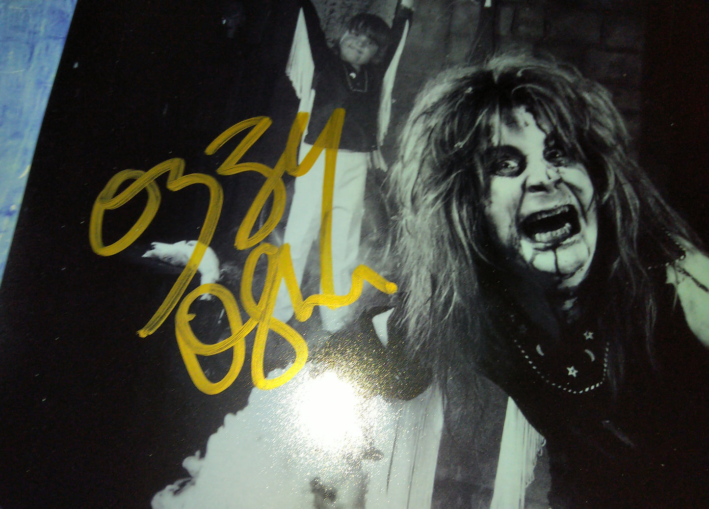 Ozzy Osbourne Hand Signed Autograph 8x10 Photo COA