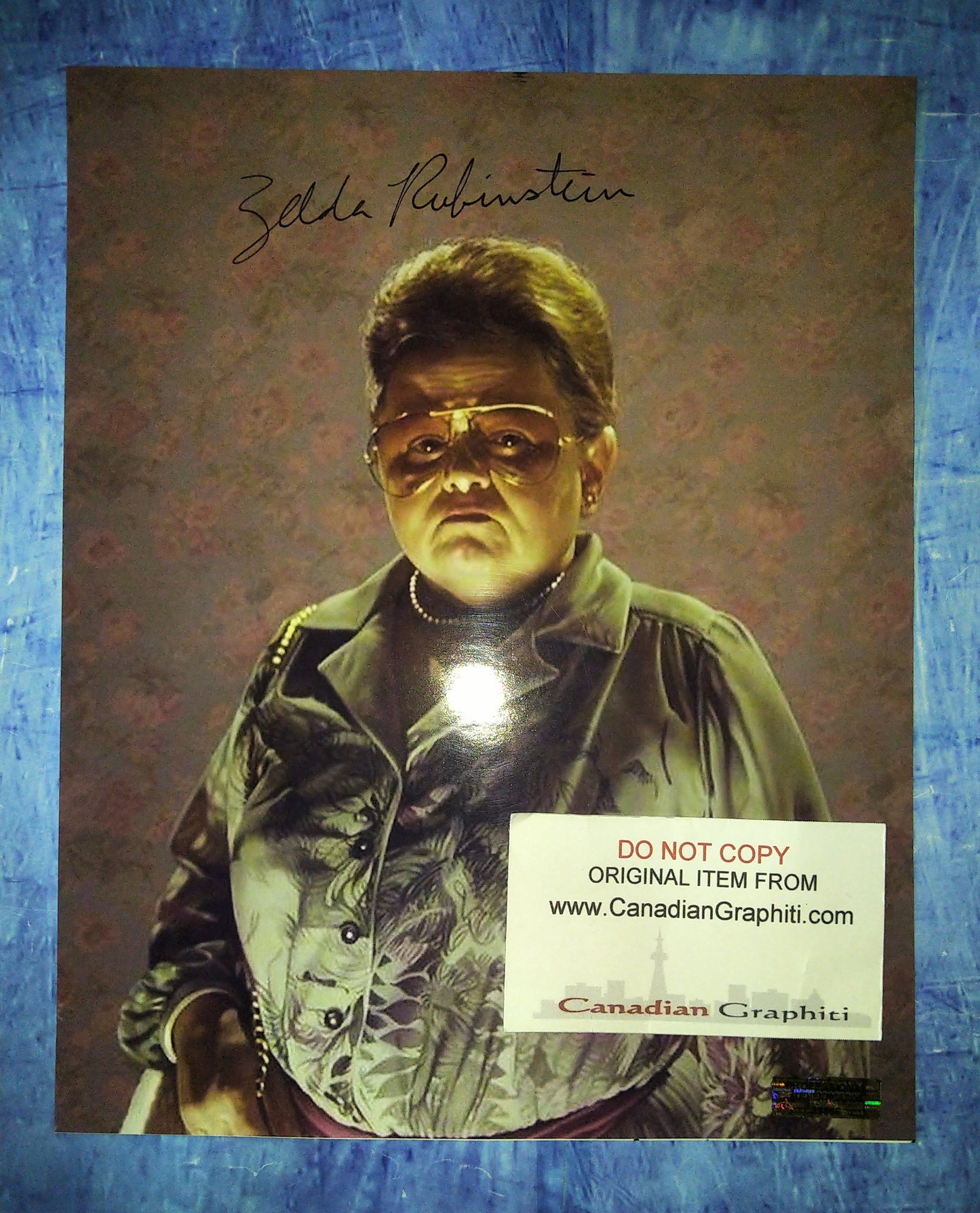 Zelda Rubinstein Hand Signed Autograph 8x10 Photo COA Poltergeist