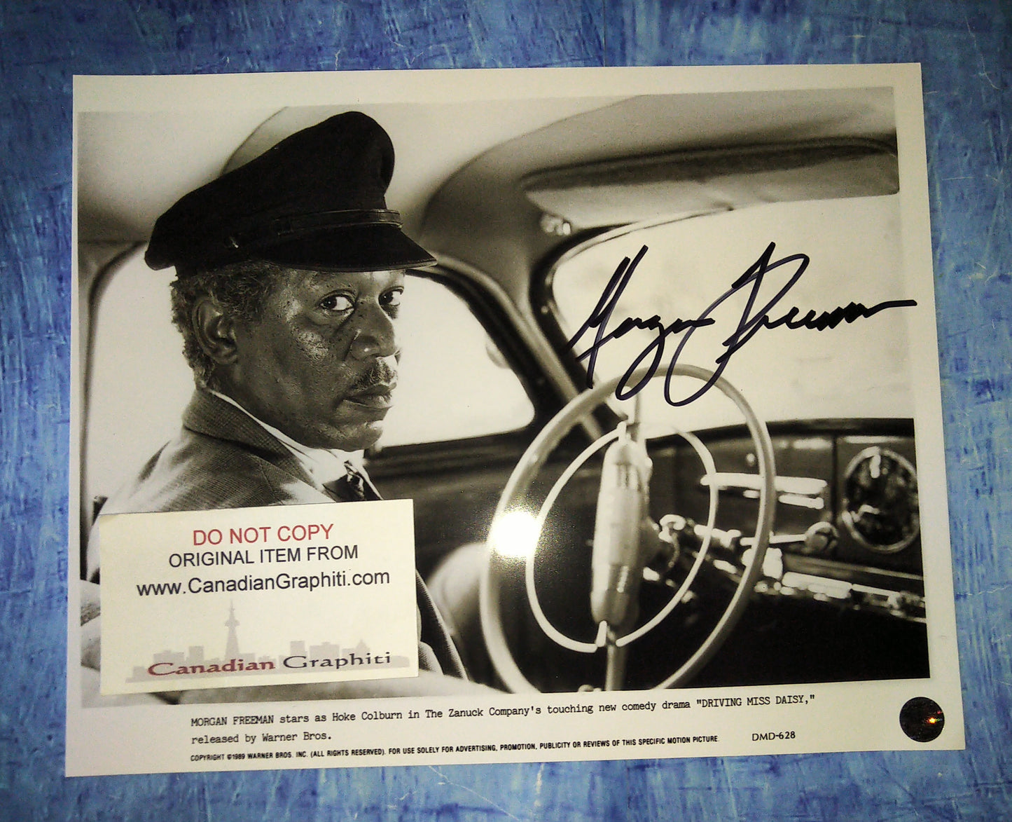 Morgan Freeman Hand Signed Autograph 8x10 Photo COA