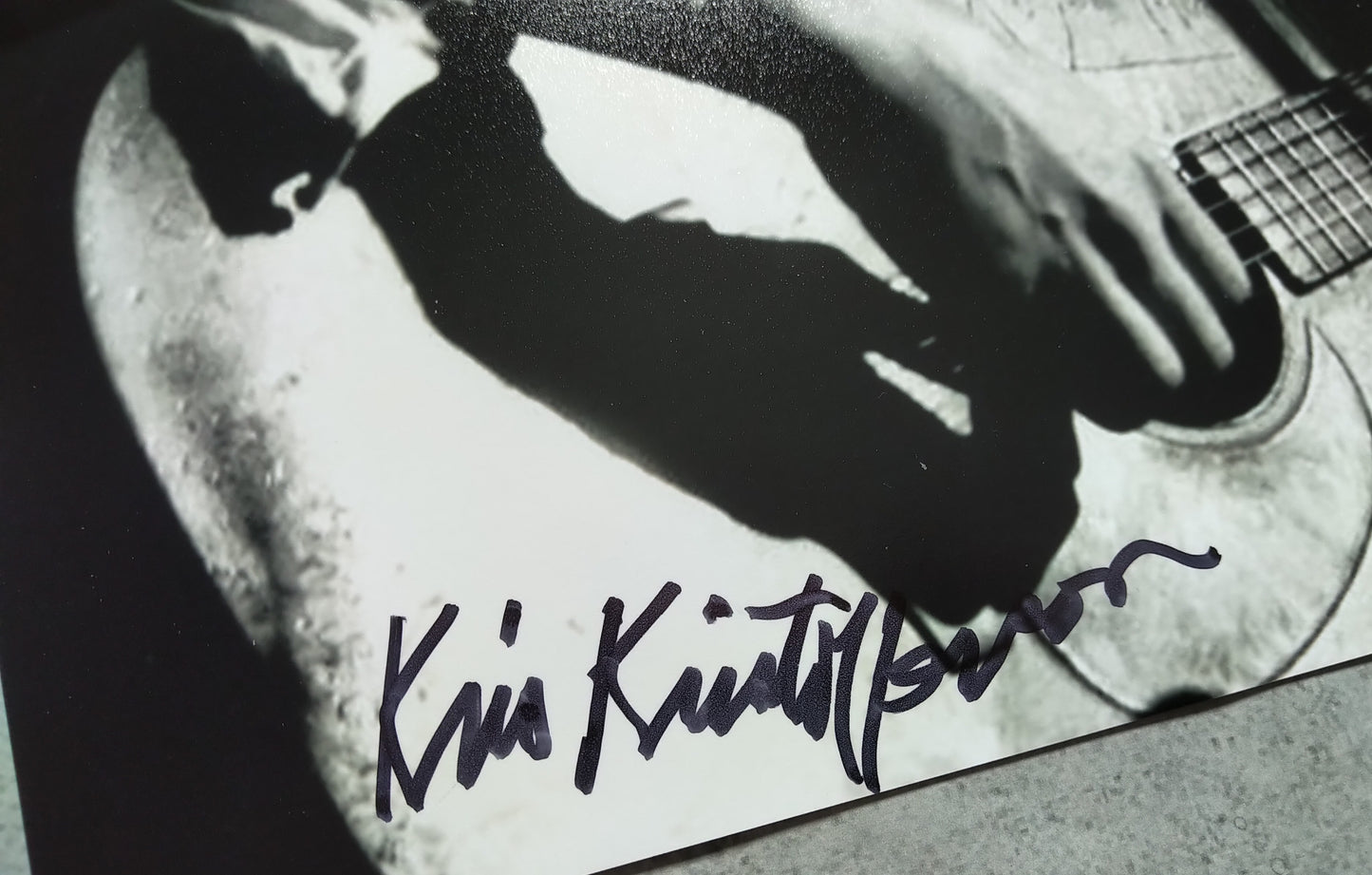 Kris Kristofferson Hand Signed Autograph 8x10 Photo COA + BAS