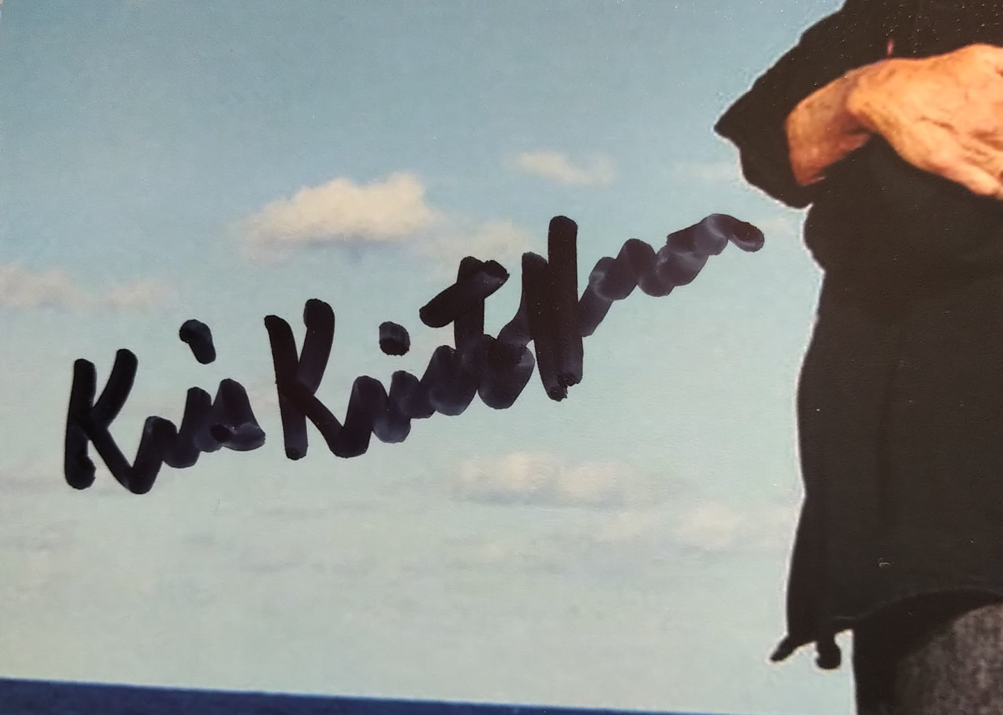 Kris Kristofferson Hand Signed Autograph 8x10 Photo BAS COA