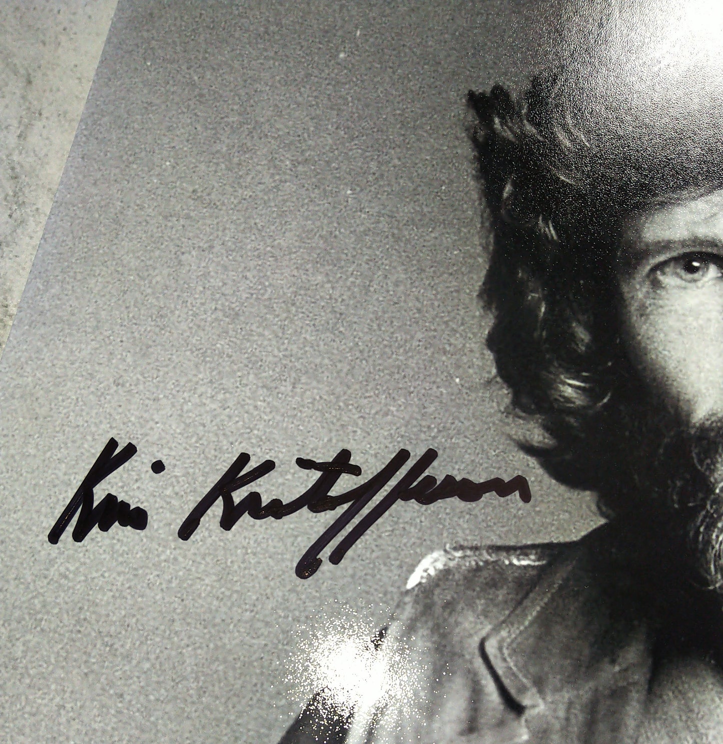 Kris Kristofferson Hand Signed Autograph 11x14 Photo COA