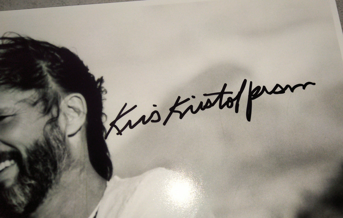 Kris Kristofferson Hand Signed Autograph 8x10 Photo COA