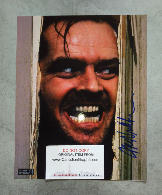 Jack Nicholson Hand Signed Autograph 8x10 Photo COA The Shining