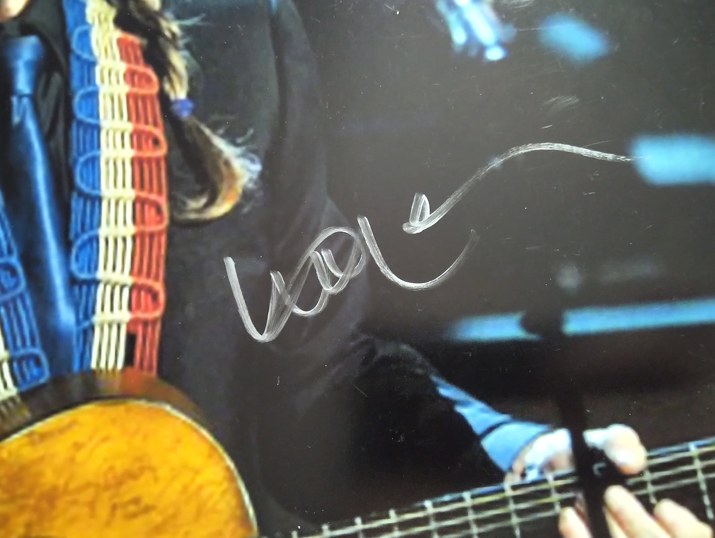 Willie Nelson Hand Signed Autograph 11x14 Photo COA + PSA