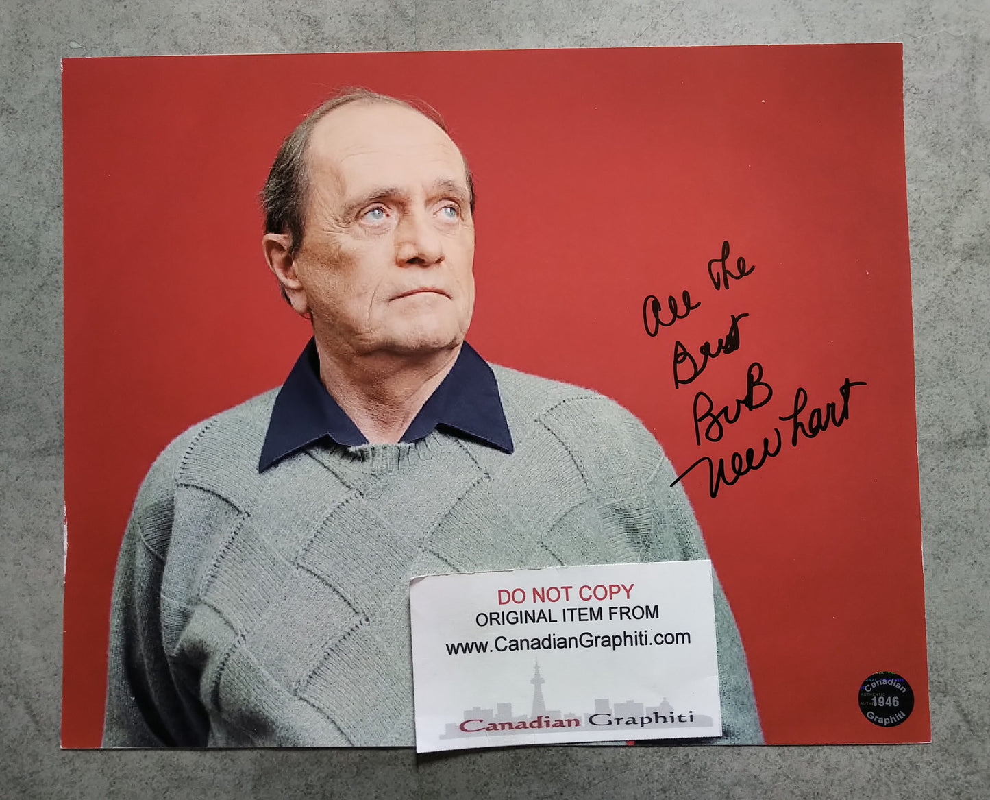 Bob Newhart Hand Signed Autograph 8x10 Photo COA