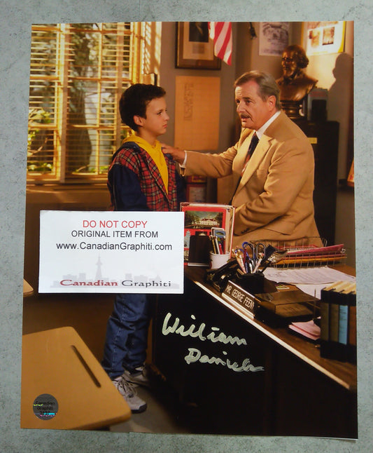 William Daniels Hand Signed Autograph 8x10 Photo COA Mr Feeny