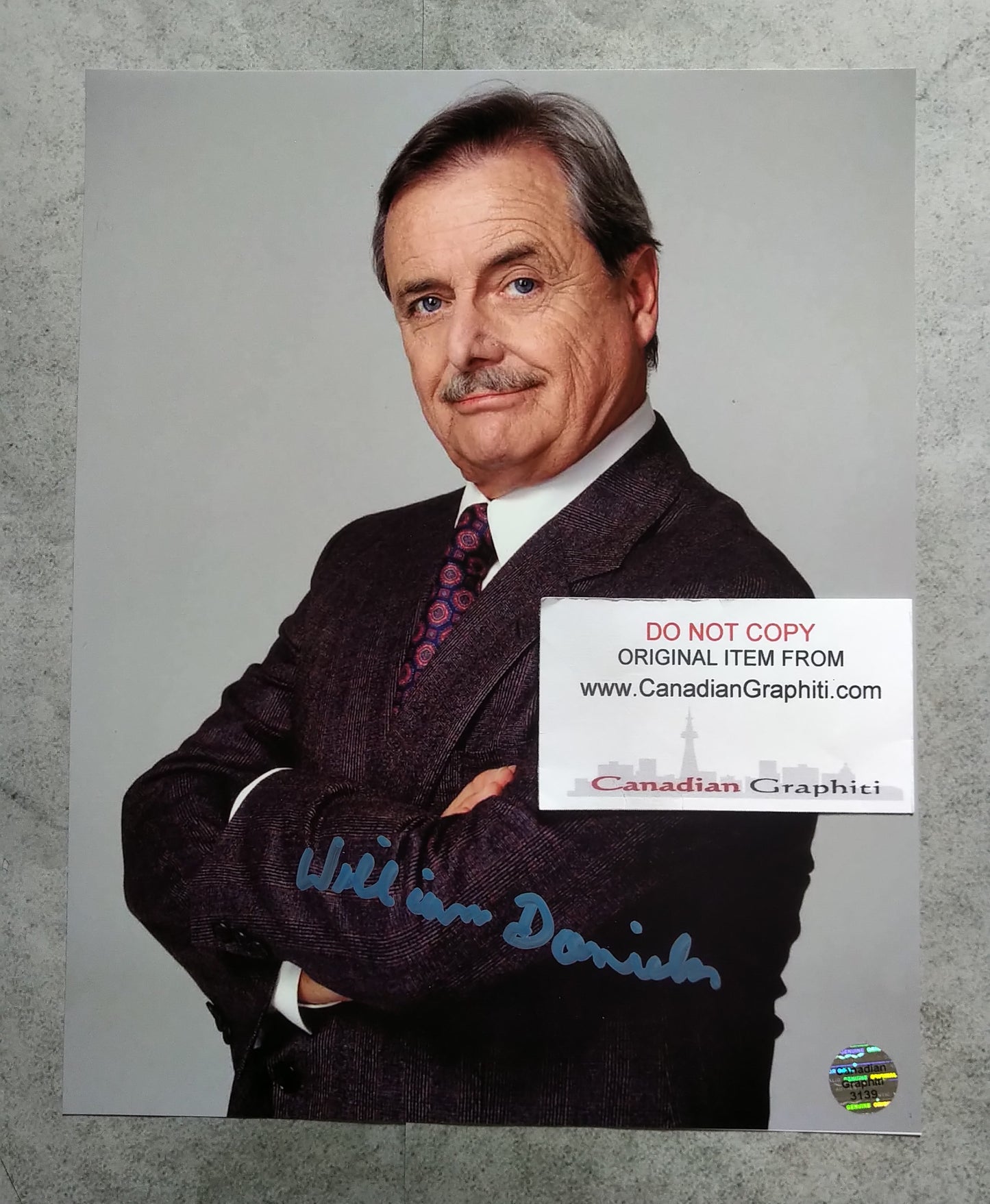 William Daniels Hand Signed Autograph 8x10 Photo COA