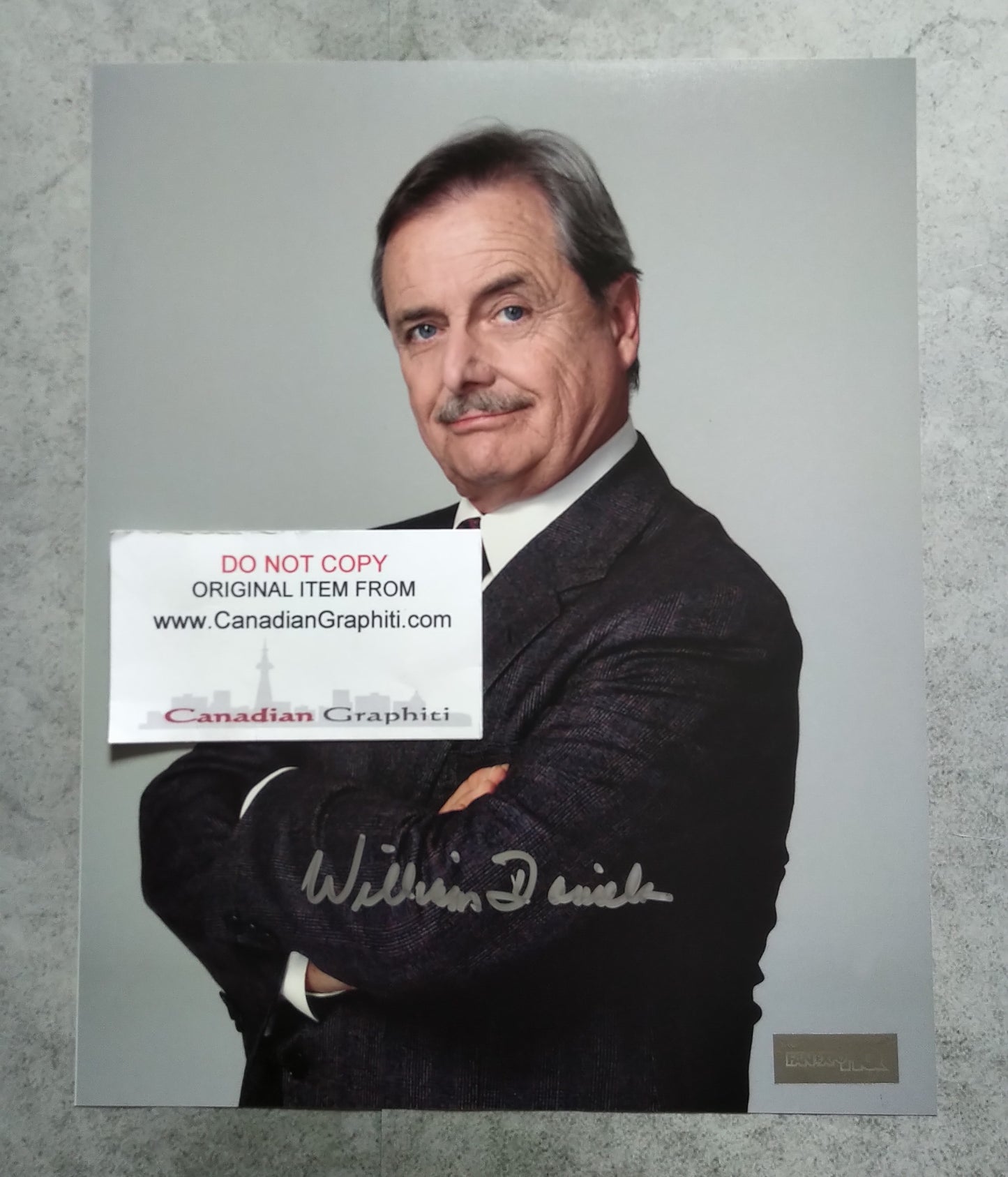 William Daniels Hand Signed Autograph 8x10 Photo FXHQ COA