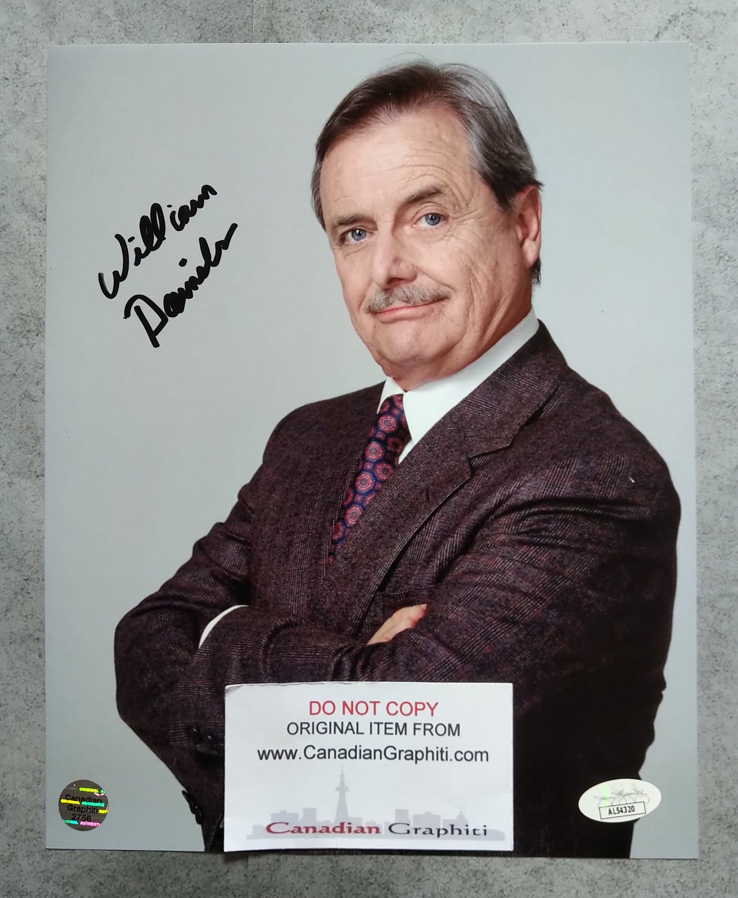 William Daniels Hand Signed Autograph 8x10 Photo COA + JSA