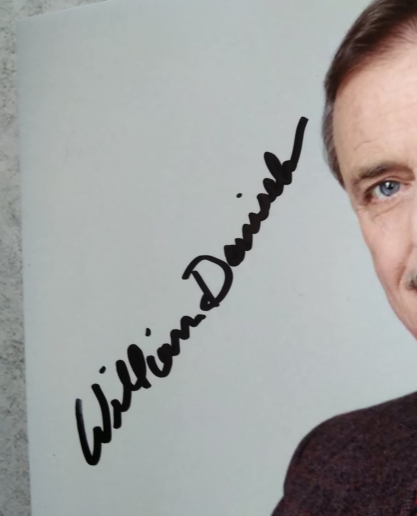 William Daniels Hand Signed Autograph 8x10 Photo COA + JSA