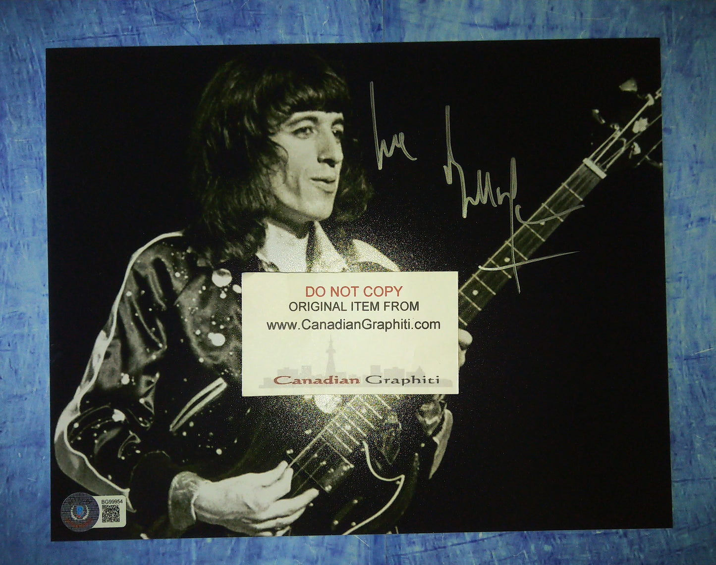 Bill Wyman Hand Signed Autograph 8x10 Photo BAS COA Rolling Stones