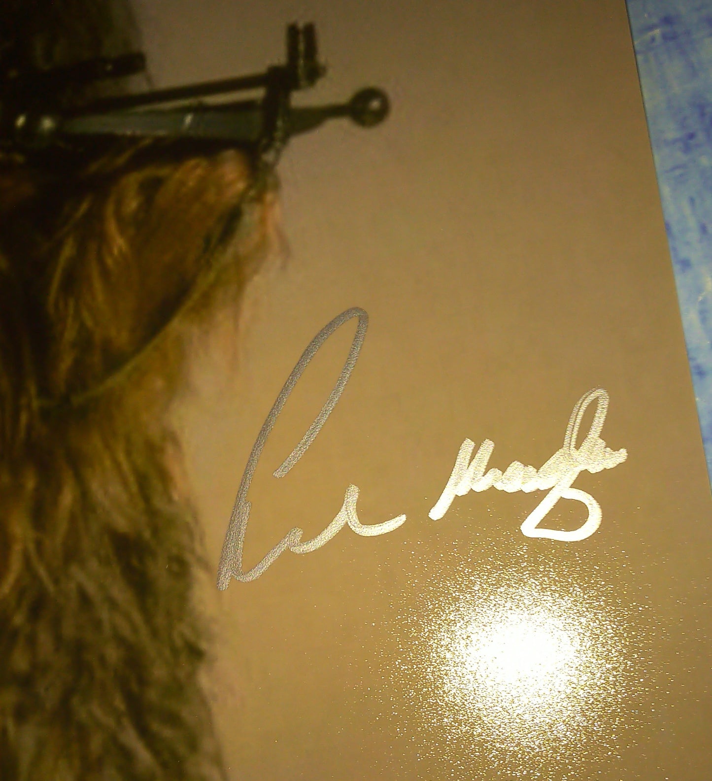 Peter Mayhew Hand Signed Autograph 8x10 Photo BAS COA Star Wars