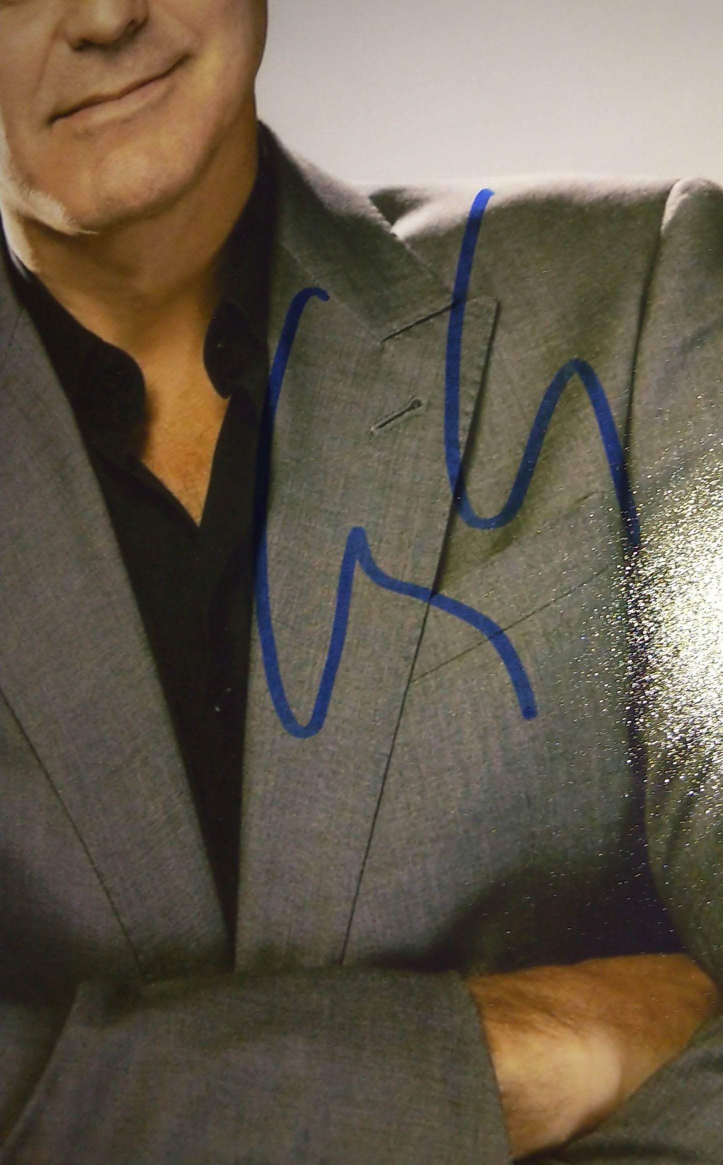 George Clooney Hand Signed Autograph 8x10 Photo BAS COA