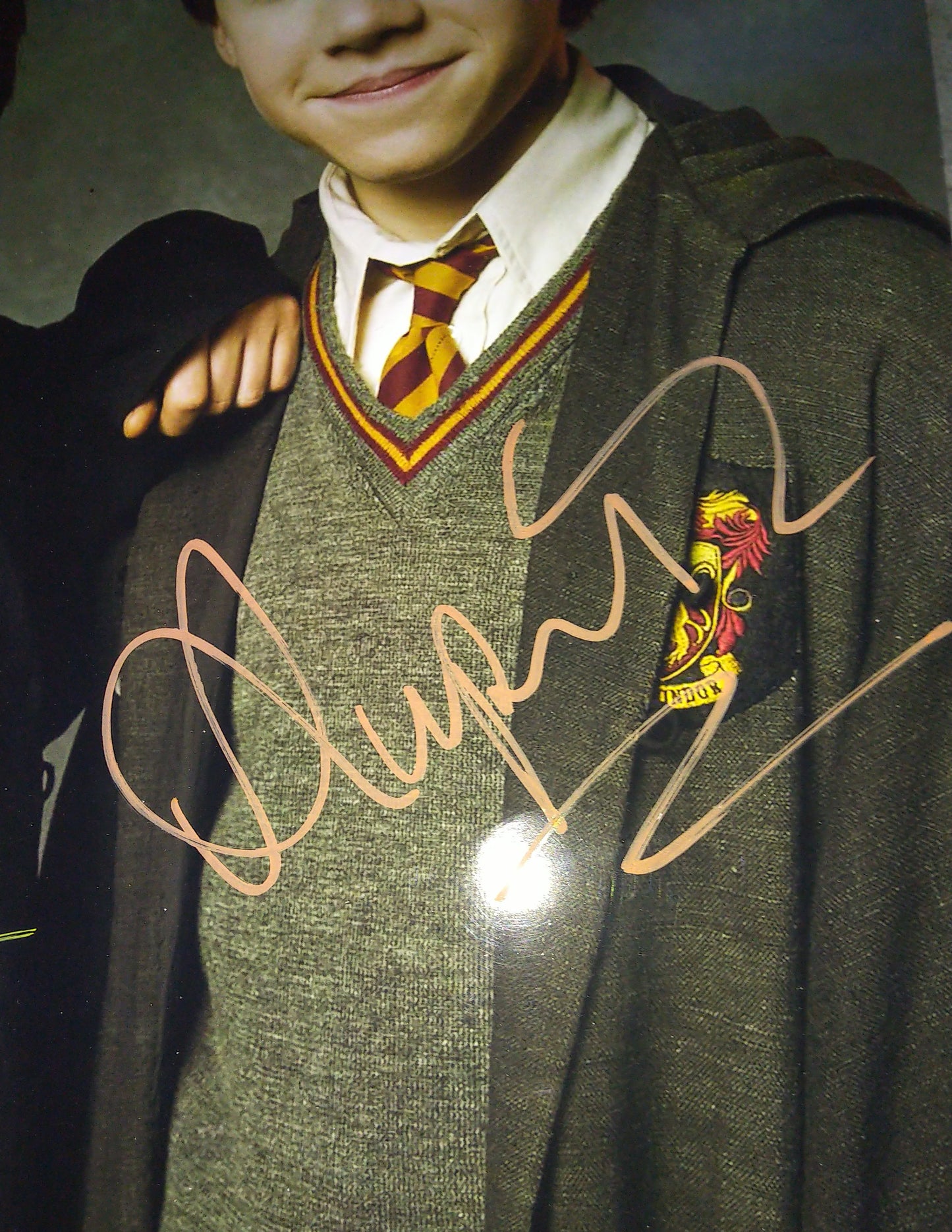 Daniel Radcliffe & Rupert Grint Hand Signed Autograph 11x14 Photo COA Harry Potter