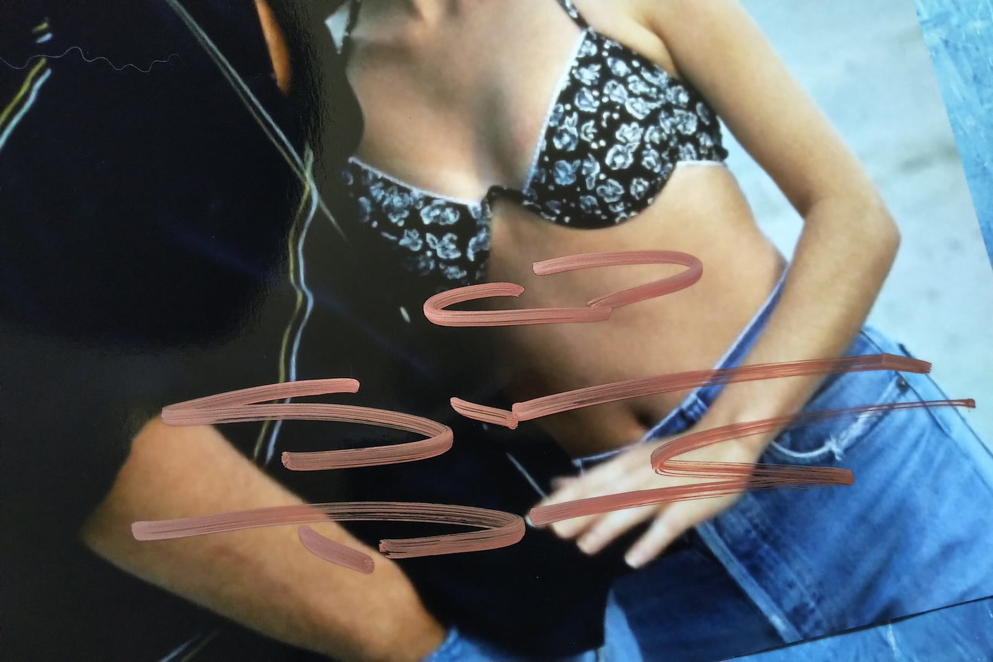 Shannen Doherty & Luke Perry Hand Signed Autograph 8x10 Photo COA