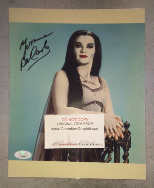 Yvonne DeCarlo Hand Signed Autograph 8x10 Photo JSA COA The Munsters