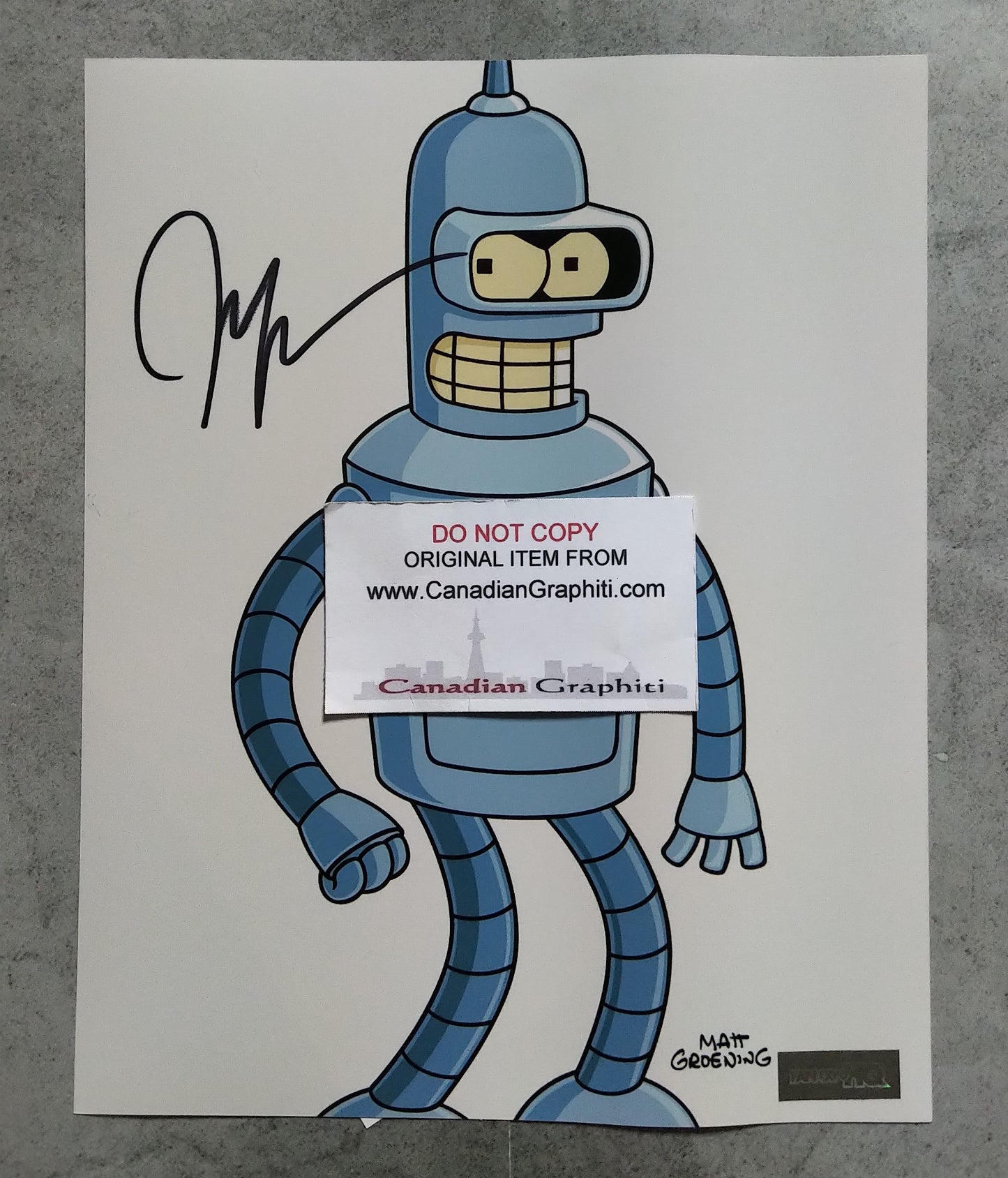 John DiMaggio Hand Signed Autograph 8x10 Photo COA Futurama