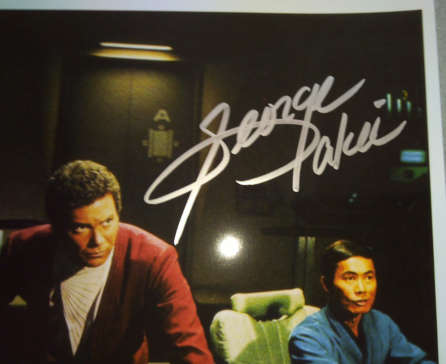 George Takei & James Doohan Hand Signed Autograph 8x10 Photo COA Star Trek