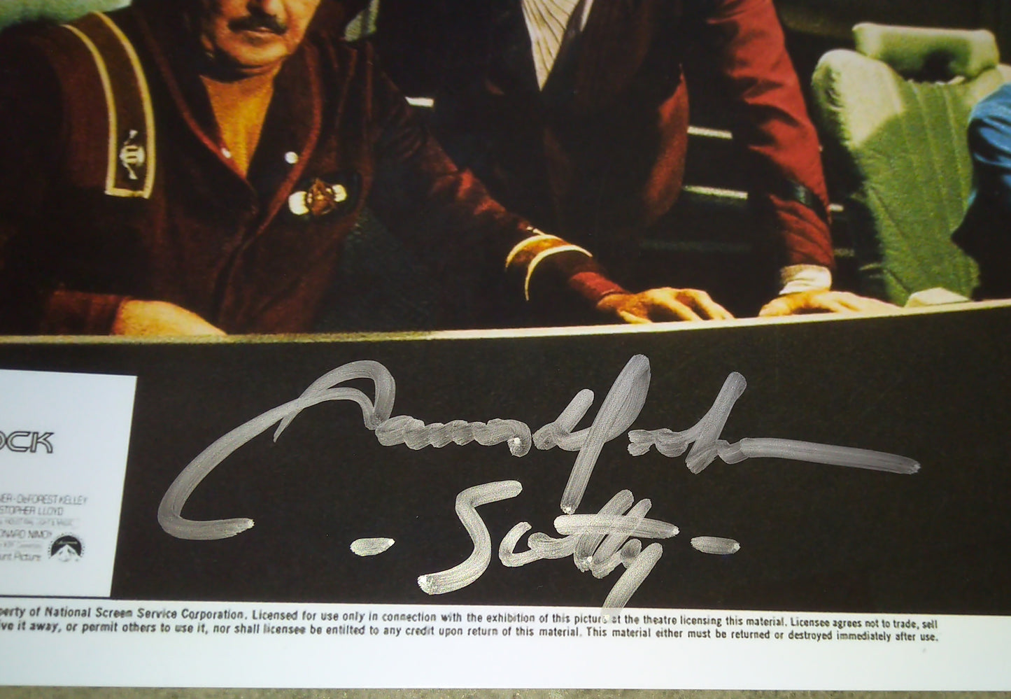 George Takei & James Doohan Hand Signed Autograph 8x10 Photo COA Star Trek