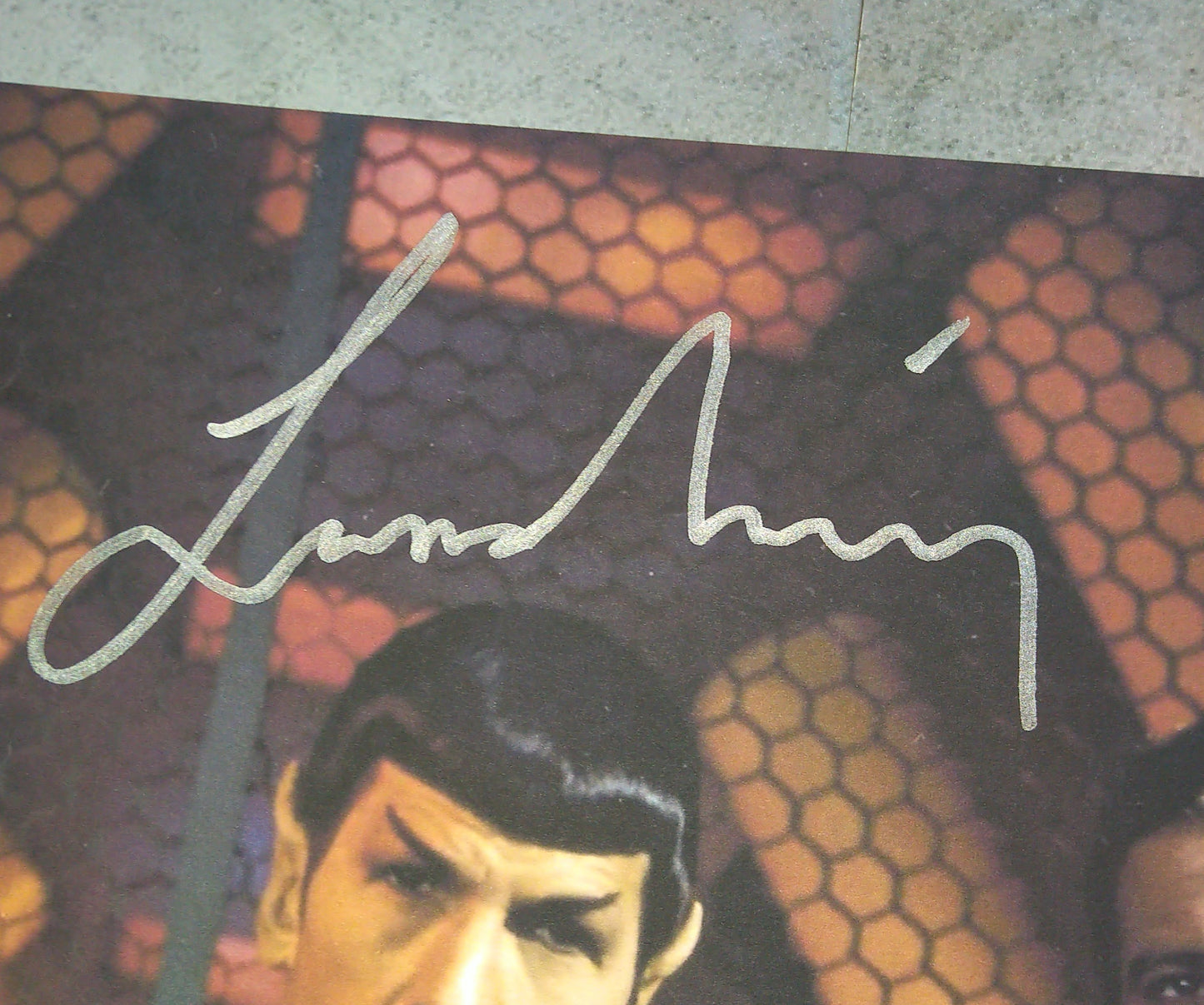 Leonard Nimoy & William Shatner Hand Signed Autograph 8x10 Photo COA Star Trek