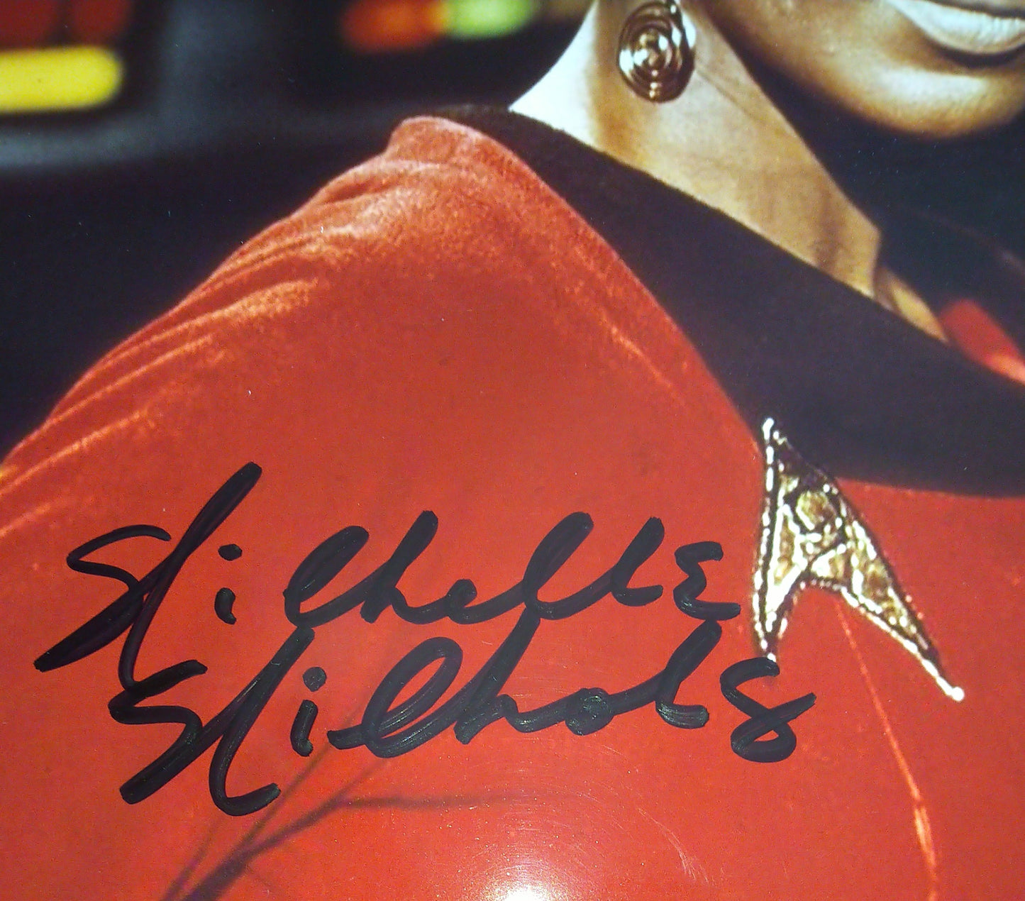 Nichelle Nichols Hand Signed Autograph 8x10 Photo COA Star Trek