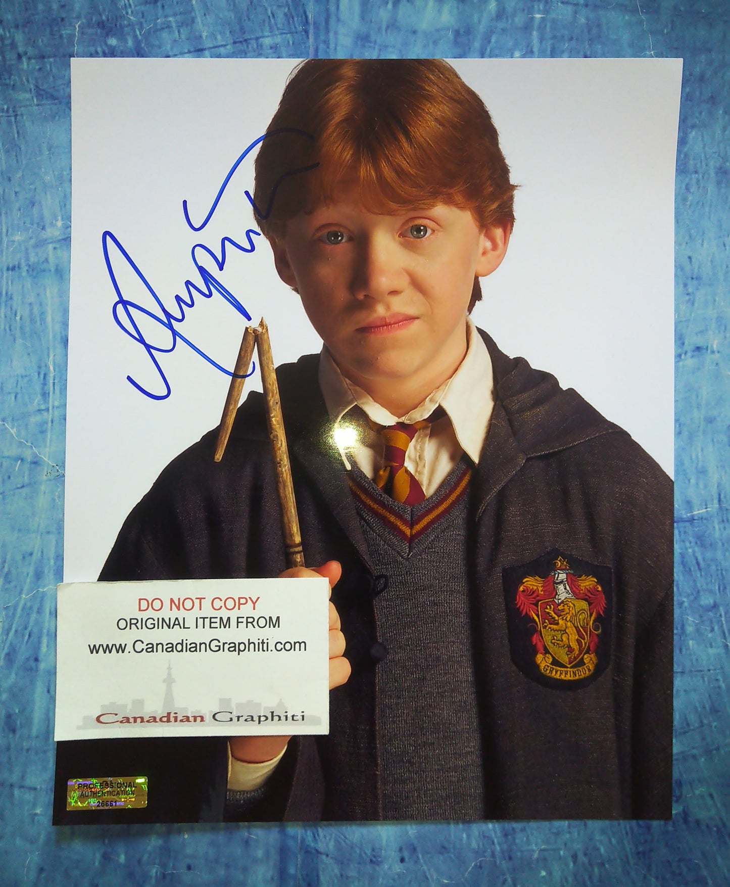 Rupert Grint Hand Signed Autograph 8x10 Photo COA Harry Potter