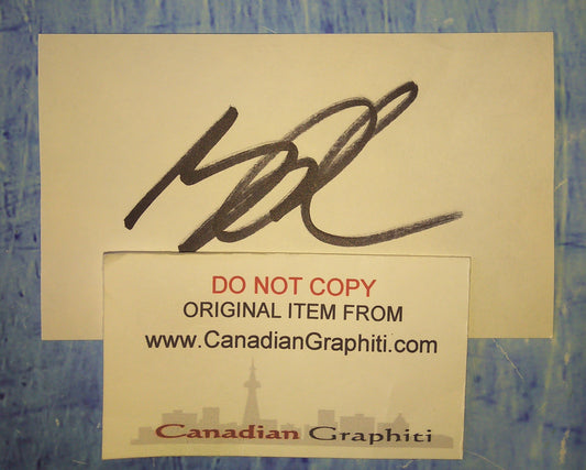 George Carlin Hand Signed Autograph Index Card COA