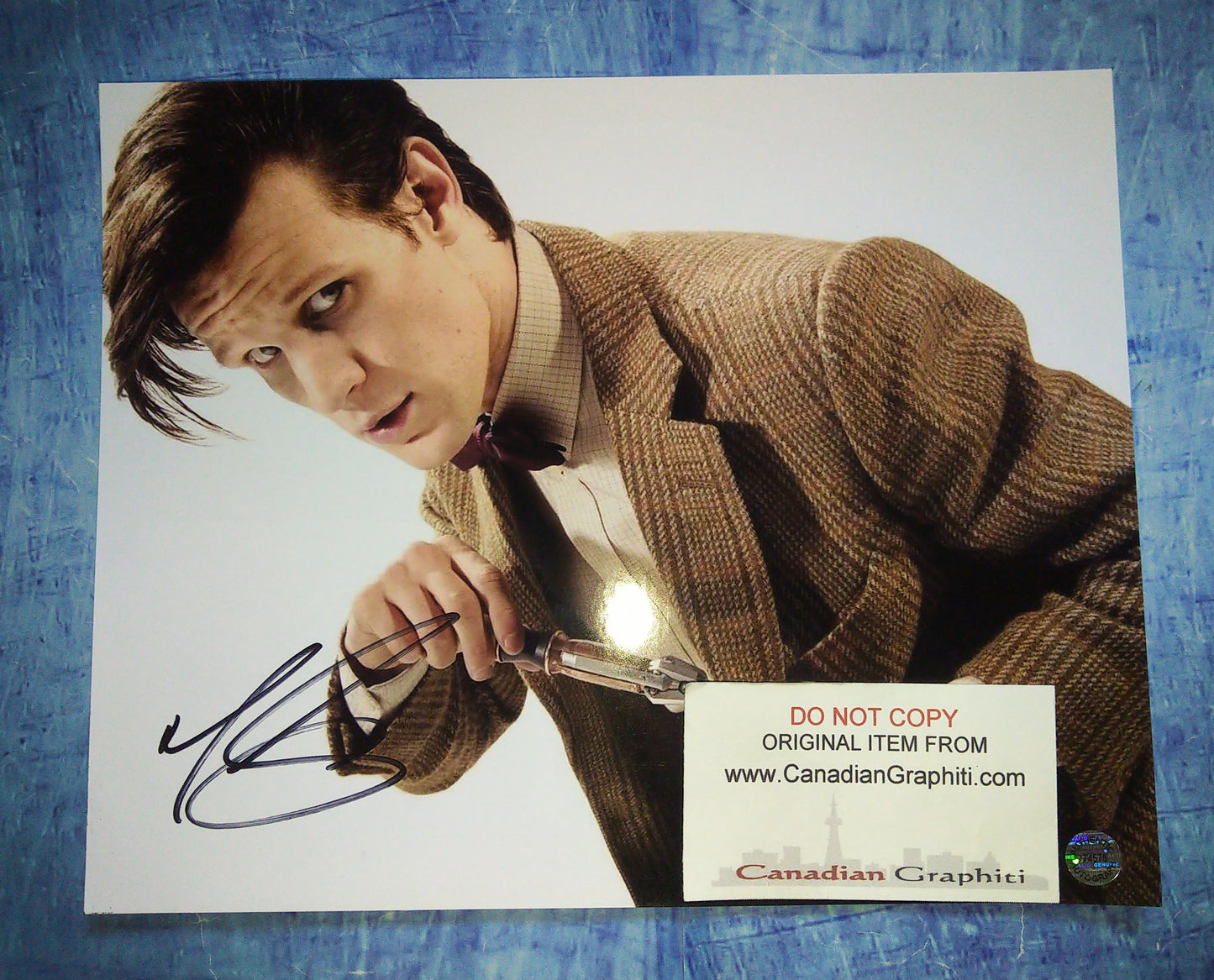 Matt Smith Hand Signed Autograph 8x10 Photo COA Doctor Who