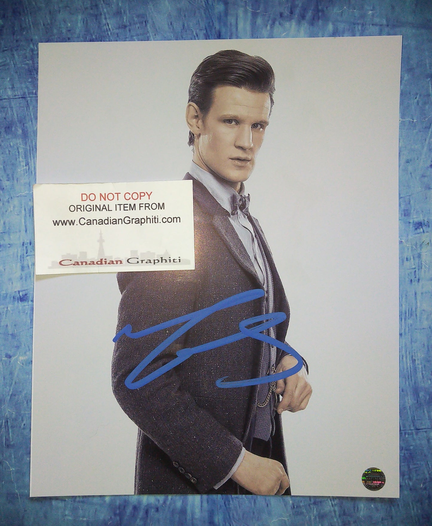 Matt Smith Hand Signed Autograph 8x10 Photo COA