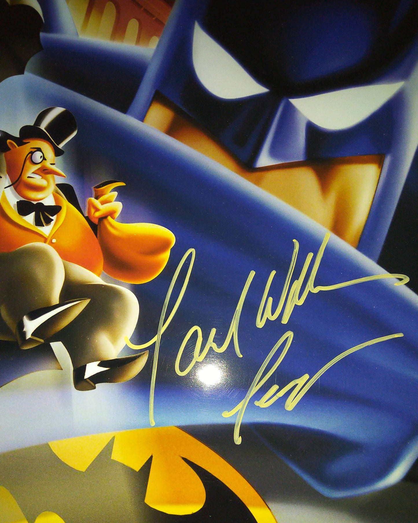 Kevin Conroy & Paul Williams Hand Signed Autograph 11x14 Photo COA Batman The Animated Series